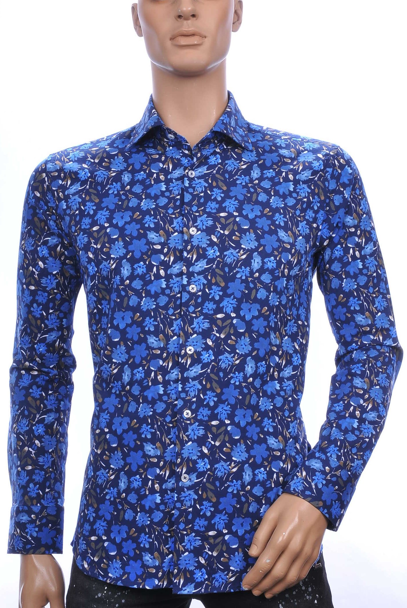 CORRINO TOMMY HILFIGER Suitable Vanguard OLYMP State of Art Blue Industry A fish named fred Wolff Blitz Moncler DIOR Philipp Plein PRADA Louis Vuitton GUCCI VERSACE KENZO Dsquared2 Levi's CHASIN G-STAR DOLCE & GABBANA DIESEL PME LEGEND WAM DENIM LACOSTE slim fit allover bloemen dessin heren overhemd Navy