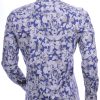 HAUPT OLYMP State of Art Blue Industry A fish named fred Wolff Blitz Moncler DIOR Philipp Plein PRADA Louis Vuitton GUCCI VERSACE KENZO Dsquared2 Levi's CHASIN G-STAR DOLCE & GABBANA DIESEL PME LEGEND WAM DENIM LACOSTE trendy modern fit heren overhemd met funky dessin Navy