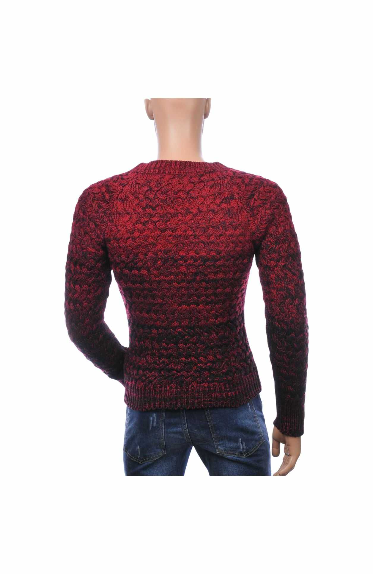 Red Bridge heren trui, Grofgebreide heren sweater, Heren wintertrui, Gebreide trui met modern dessin, Streetwear heren trui, Warme winter sweater heren, Trendy heren knitwear, Grof gebreide trui heren, Red Bridge knitwear, Heren sweater herfst winter, Urban style heren trui, online trui kopen, trui kopen in Nijmegen, Goedkoop heren trui kopen, Heren Truien, Slim Fit Truien, Charra, heren Kleding in Nijmegen
