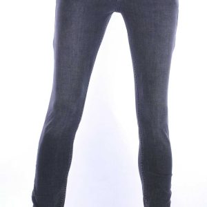 BLACKROCK trendy gewassen slim fit stretch heren jeans Zwart