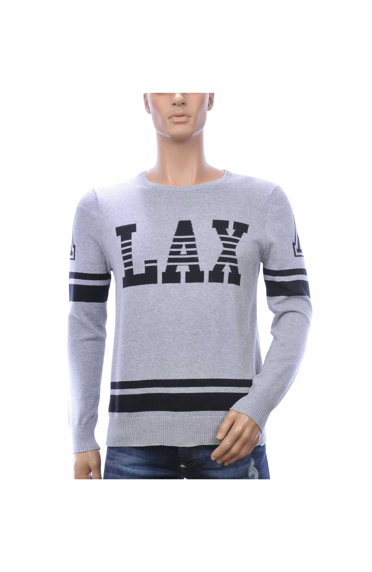 Alcott heren trui, Alcott sweater grijs, slim fit heren trui, fijn gebreide heren trui, heren trui ronde hals, Alcott LAX trui heren, trendy grijze heren sweater, slim fit streetwear trui heren, casual heren trui katoenmix, moderne heren sweater met print, heren trui kopen, Alcott trui online bestellen, slim fit sweater heren aanbieding, trendy heren kleding, online wintertrui kopen, wintertrui kopen in Nijmegen, Goedkoop heren wintertrui, Charra, heren Kleding in Nijmegen, CHARRA, ZARA, COEF, CHASIN, WAM DENIM