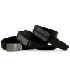 E-BELT Luxe Italiaanse Rundleer Automatische Jeansriem - Bruin
