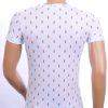 Young & Rich SUPPOSE trendy slim fit allover ananas print heren T-Shirt Wit