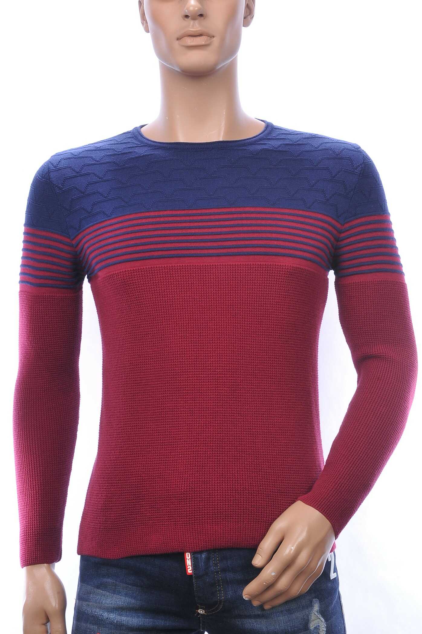 Stone island trui bordeaux rood top