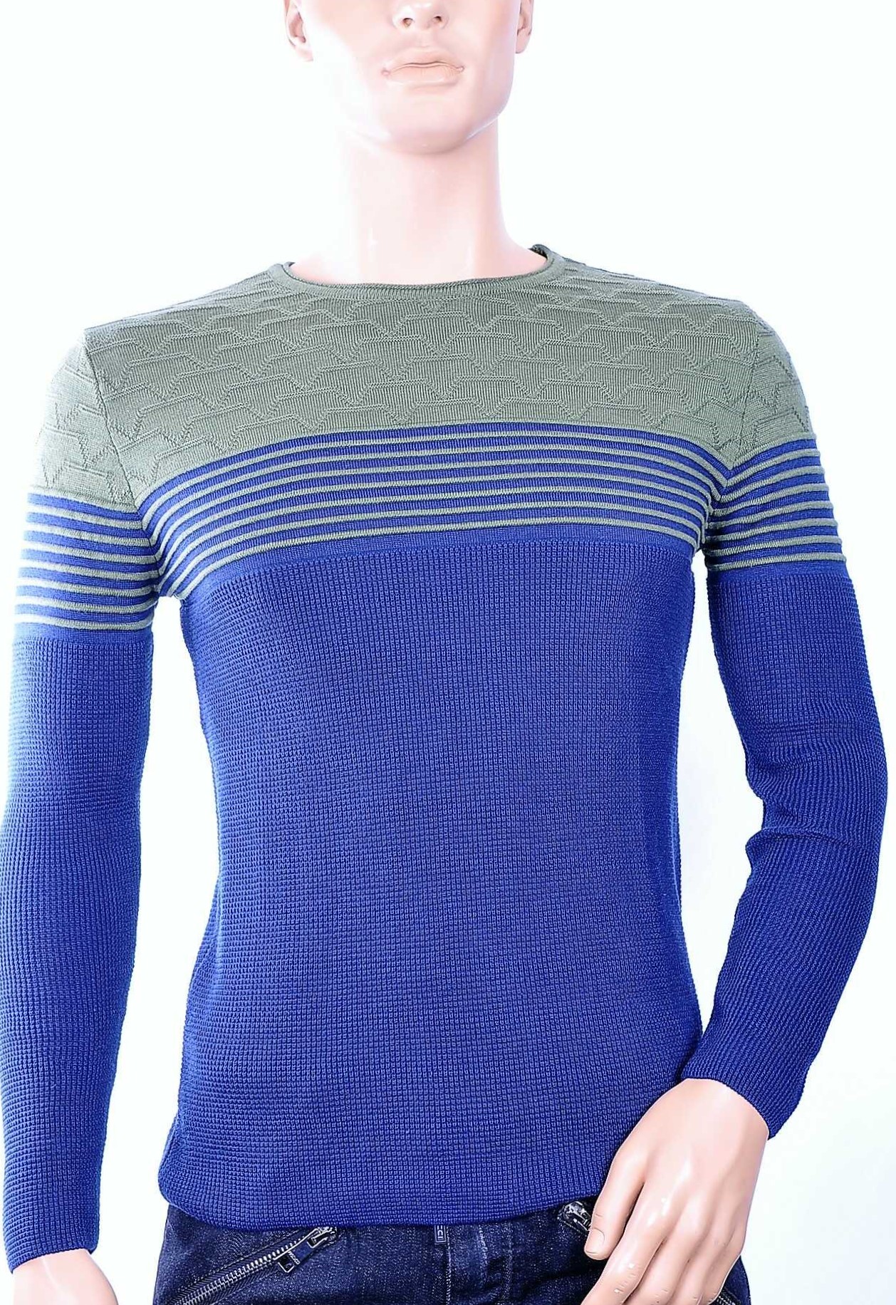 Trick0 Wolff Blitz Moncler DIOR Philipp Plein PRADA Louis Vuitton GUCCI VERSACE KENZO Dsquared2 Levi's CHASIN G-STAR DOLCE & GABBANA DIESEL PME LEGEND WAM DENIM LACOSTE ronde hals dunne heren trui Navy