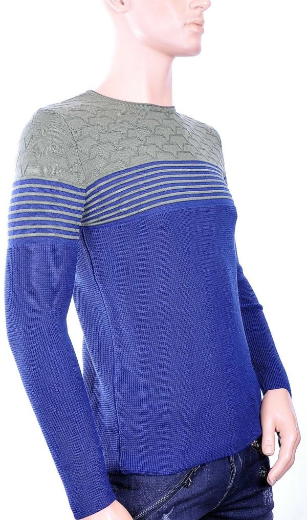 Trick0 Wolff Blitz Moncler DIOR Philipp Plein PRADA Louis Vuitton GUCCI VERSACE KENZO Dsquared2 Levi's CHASIN G-STAR DOLCE & GABBANA DIESEL PME LEGEND WAM DENIM LACOSTE ronde hals dunne heren trui Navy