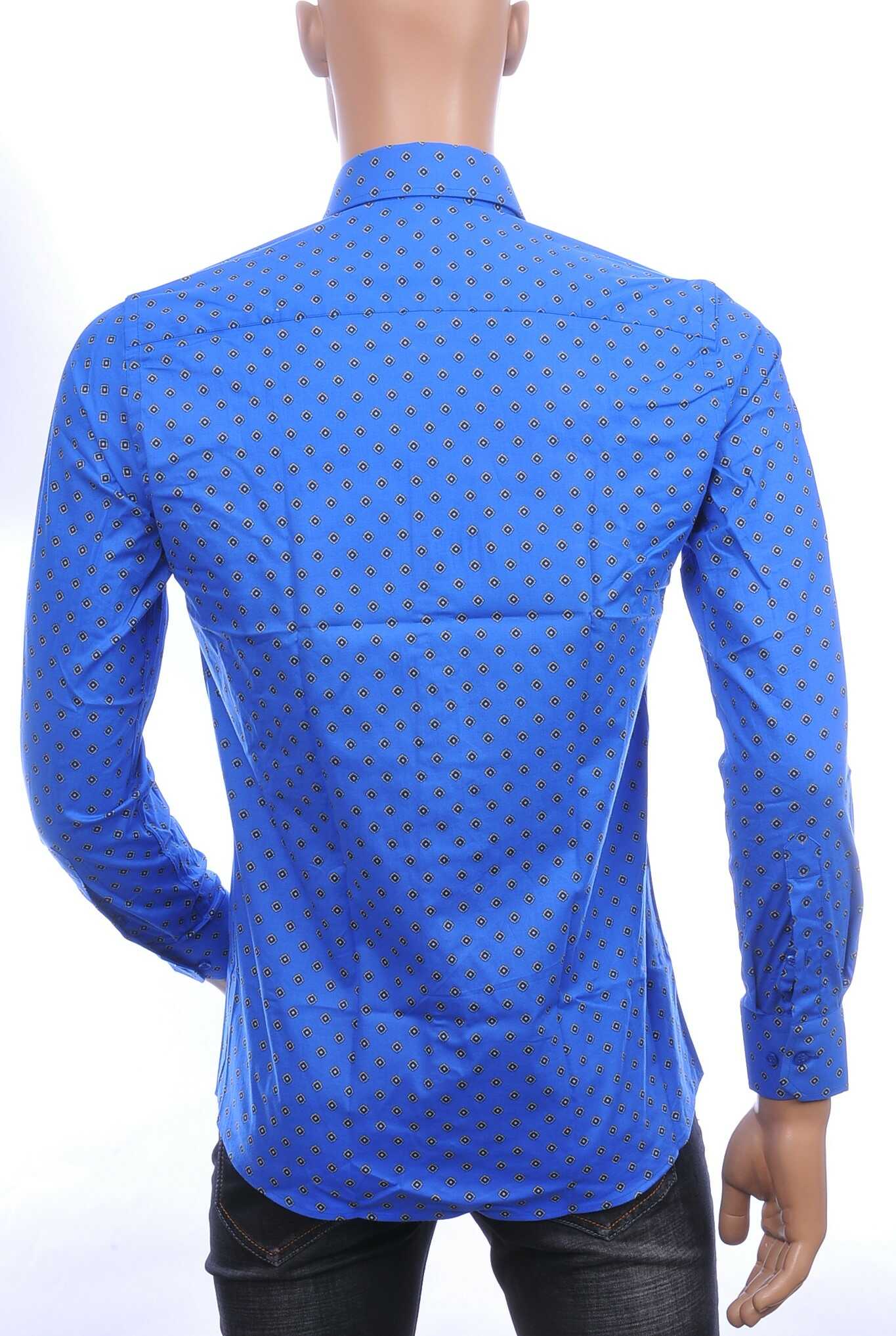 Corrino Italiaans Getailleerd Slim Fit Overhemd voor Heren - Kobaltblauw | Elegant, Comfortabel en Perfect voor Elke Gelegenheid