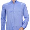 CORRINO TOMMY HILFIGER Suitable Vanguard OLYMP State of Art Blue Industry A fish named fred Wolff Blitz Moncler DIOR Philipp Plein PRADA Louis Vuitton GUCCI VERSACE KENZO Dsquared2 Levi's CHASIN G-STAR DOLCE & GABBANA DIESEL PME LEGEND WAM DENIM LACOSTE regular fit button down heren overhemd met borstzak Lichtblauw