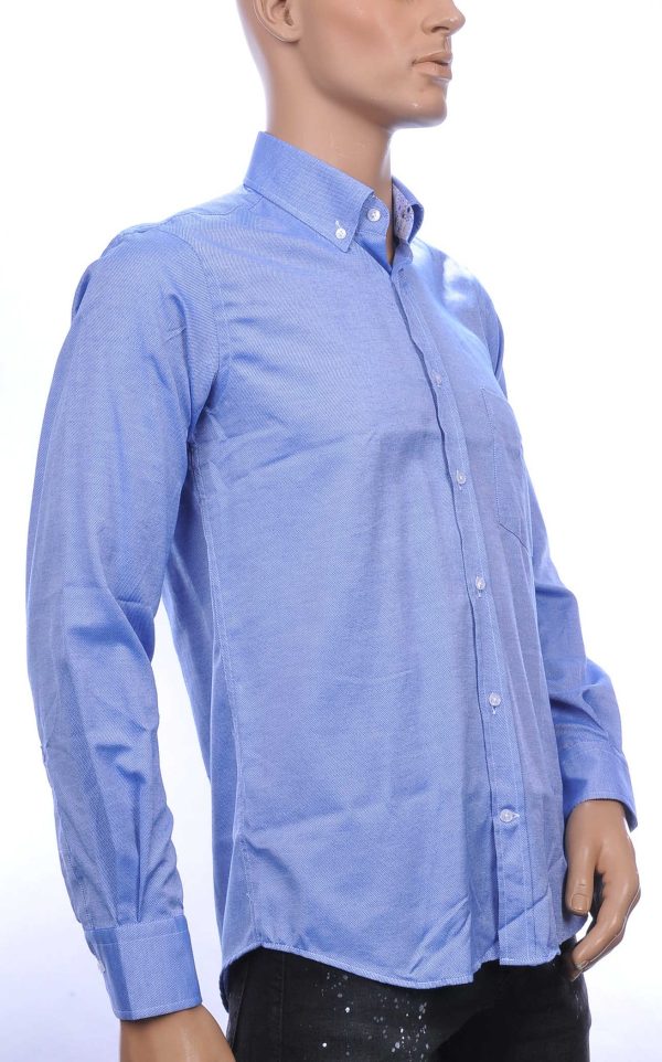 CORRINO TOMMY HILFIGER Suitable Vanguard OLYMP State of Art Blue Industry A fish named fred Wolff Blitz Moncler DIOR Philipp Plein PRADA Louis Vuitton GUCCI VERSACE KENZO Dsquared2 Levi's CHASIN G-STAR DOLCE & GABBANA DIESEL PME LEGEND WAM DENIM LACOSTE regular fit button down heren overhemd met borstzak Lichtblauw