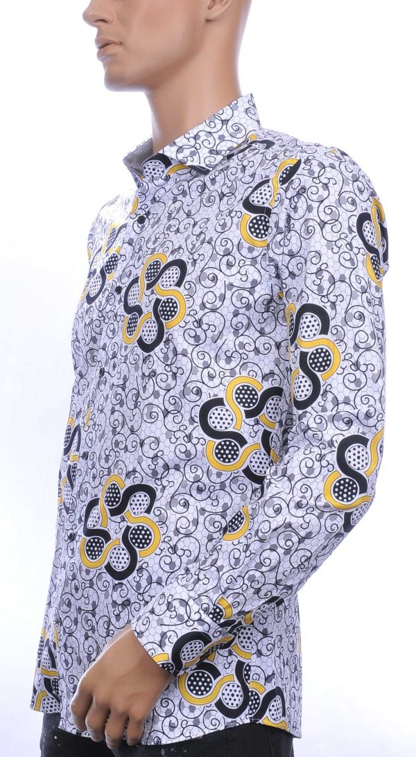 CORRINO TOMMY HILFIGER Suitable Vanguard OLYMP State of Art Blue Industry A fish named fred Wolff Blitz Moncler DIOR Philipp Plein PRADA Louis Vuitton GUCCI VERSACE KENZO Dsquared2 Levi's CHASIN G-STAR DOLCE & GABBANA DIESEL PME LEGEND WAM DENIM LACOSTE slim fit allover achthoek voetbal dessin heren overhemd Wit
