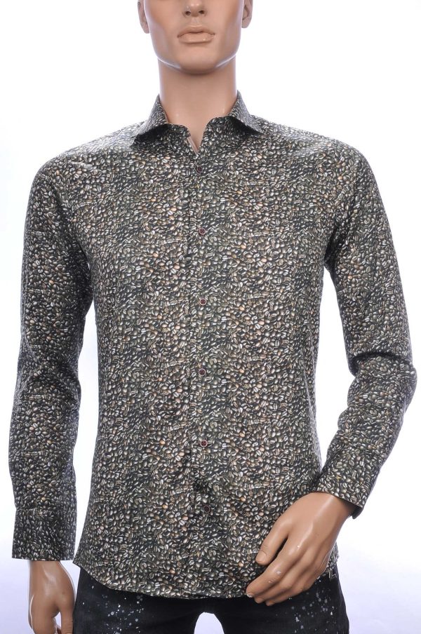 CORRINO TOMMY HILFIGER Suitable Vanguard OLYMP State of Art Blue Industry A fish named fred Wolff Blitz Moncler DIOR Philipp Plein PRADA Louis Vuitton GUCCI VERSACE KENZO Dsquared2 Levi's CHASIN G-STAR DOLCE & GABBANA DIESEL PME LEGEND WAM DENIM LACOSTE slim fit allover koffiebonen dessin heren overhemd Khaki