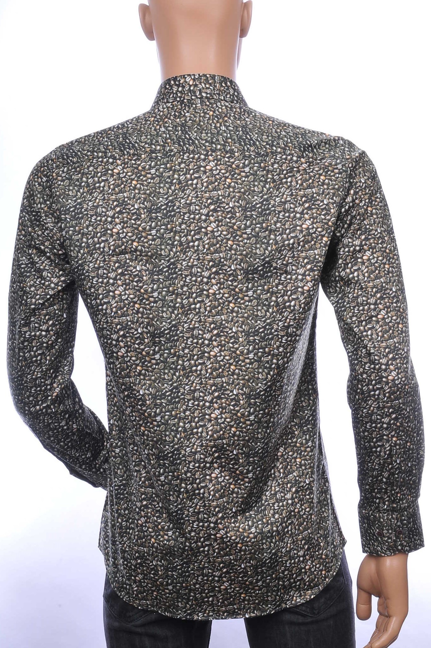 CORRINO TOMMY HILFIGER Suitable Vanguard OLYMP State of Art Blue Industry A fish named fred Wolff Blitz Moncler DIOR Philipp Plein PRADA Louis Vuitton GUCCI VERSACE KENZO Dsquared2 Levi's CHASIN G-STAR DOLCE & GABBANA DIESEL PME LEGEND WAM DENIM LACOSTE slim fit allover koffiebonen dessin heren overhemd Khaki