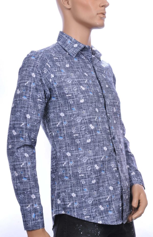 Ferlucci OLYMP State of Art Blue Industry A fish named fred Wolff Blitz Moncler DIOR Philipp Plein PRADA Louis Vuitton GUCCI VERSACE KENZO Dsquared2 Levi's CHASIN G-STAR DOLCE & GABBANA DIESEL PME LEGEND WAM DENIM LACOSTE trendy heren overhemd met allover bloemen dessin Zwart