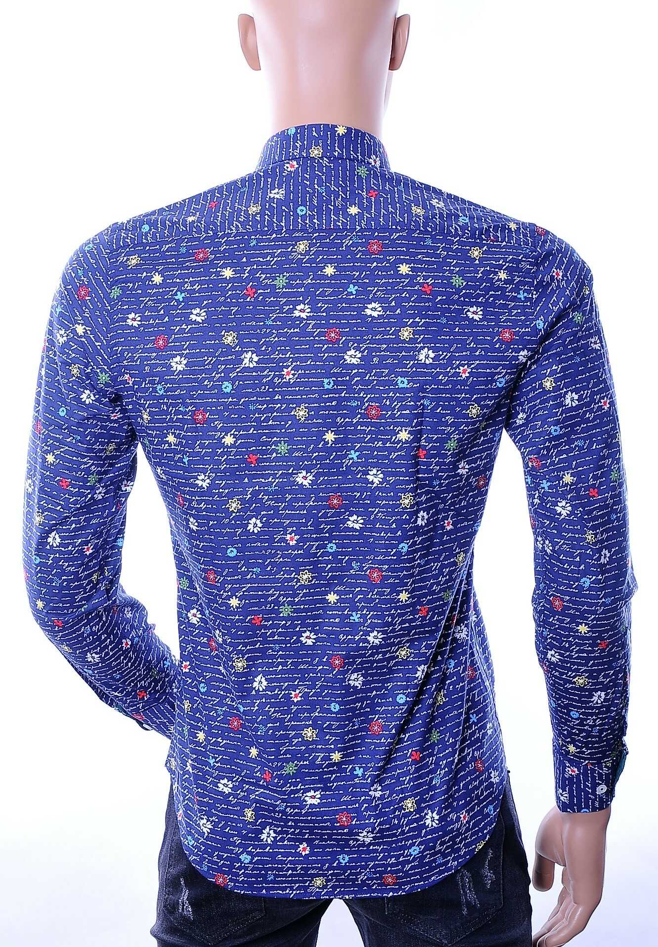 Twayn OLYMP State of Art Blue Industry A fish named fred Wolff Blitz Moncler DIOR Philipp Plein PRADA Louis Vuitton GUCCI VERSACE KENZO Dsquared2 Levi's CHASIN G-STAR DOLCE & GABBANA DIESEL PME LEGEND WAM DENIM LACOSTE hippie slim fit allover teksten dessin heren overhemd Navy