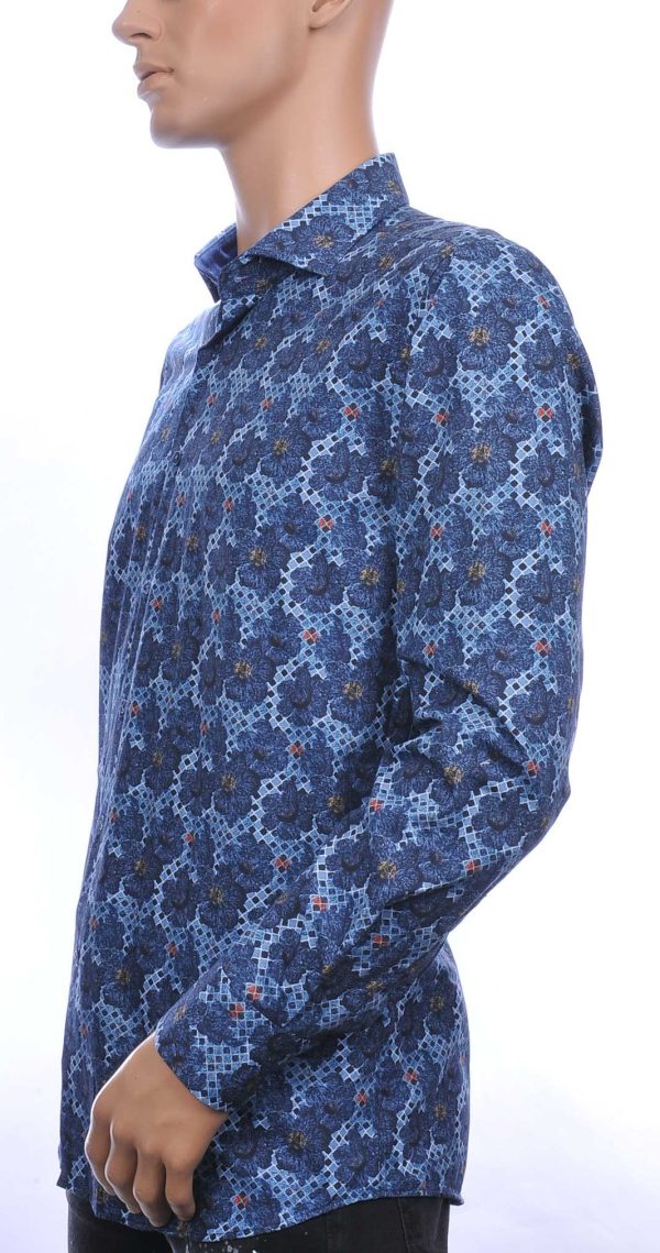 CORRINO OLYMP State of Art Blue Industry A fish named fred Wolff Blitz Moncler DIOR Philipp Plein PRADA Louis Vuitton GUCCI VERSACE KENZO Dsquared2 Levi's CHASIN G-STAR DOLCE & GABBANA DIESEL PME LEGEND WAM DENIM LACOSTE regular fit allover bloemen dessin heren overhemd Navy