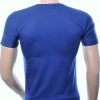 Silver Rain trendy modern dessin heren T-Shirt met 3D tekst, S111 Navy