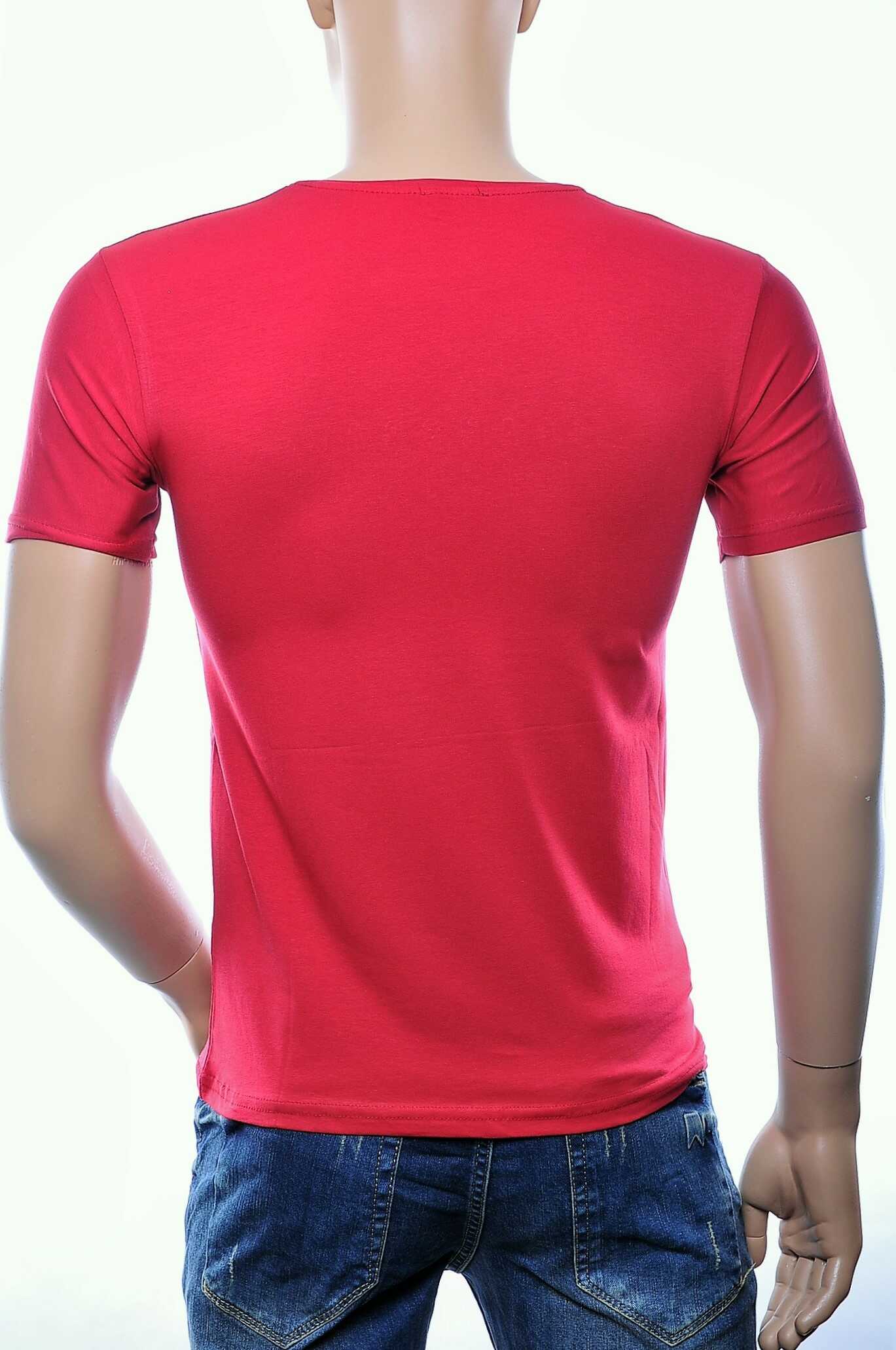 Silver Rain Philipp Plein PRADA Louis Vuitton GUCCI VERSACE KENZO Dsquared2 Levi's CHASIN G-STAR DOLCE & GABBANA DIESEL PME LEGEND WAM DENIM LACOSTE trendy modern dessin heren T-Shirt met 3D letters tekst "ATHLETIC" Rood