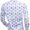 CORRINO OLYMP State of Art Blue Industry A fish named fred Wolff Blitz Moncler DIOR Philipp Plein PRADA Louis Vuitton GUCCI VERSACE KENZO Dsquared2 Levi's CHASIN G-STAR DOLCE & GABBANA DIESEL PME LEGEND WAM DENIM LACOSTE slim fit allover kunst symbolen dessin heren overhemd Wit