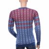 woolline heren trui, heren trui ronde hals, dunne heren trui, trendy heren pullover, heren trui met patroon, streetwear heren trui, moderne knitwear heren, slim fit heren trui, heren trui blauw wit, fashionable heren kleding, heren mode Nijmegen, CHARRA herenmode, chique casual heren trui, online trui kopen, trui kopen in Nijmegen, Goedkoop heren trui kopen