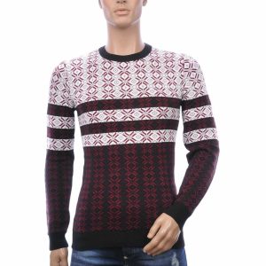 woolline heren trui, heren trui ronde hals, dunne heren trui, trendy heren pullover, heren trui met patroon, streetwear heren trui, moderne knitwear heren, slim fit heren trui, heren trui blauw wit, fashionable heren kleding, heren mode Nijmegen, CHARRA herenmode, chique casual heren trui, online trui kopen, trui kopen in Nijmegen, Goedkoop heren trui kopen
