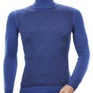 Moda Aprol Moncler DIOR Philipp Plein PRADA Louis Vuitton GUCCI VERSACE KENZO Dsquared2 Levi's CHASIN G-STAR DOLCE & GABBANA DIESEL PME LEGEND WAM DENIM LACOSTE trendy dunne heren coltrui Blauw