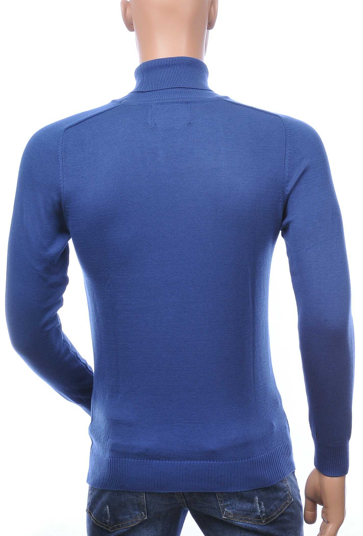 New-Artist Moncler DIOR Philipp Plein PRADA Louis Vuitton GUCCI VERSACE KENZO Dsquared2 Levi's CHASIN G-STAR DOLCE & GABBANA DIESEL PME LEGEND WAM DENIM LACOSTE trendy dunne heren coltrui Blauw