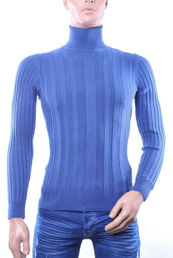New-Artist Moncler DIOR Philipp Plein PRADA Louis Vuitton GUCCI VERSACE KENZO Dsquared2 Levi's CHASIN G-STAR DOLCE & GABBANA DIESEL PME LEGEND WAM DENIM LACOSTE trendy dunne heren coltrui Blauw