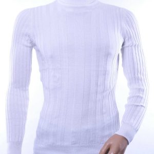 New-Artist Moncler DIOR Philipp Plein PRADA Louis Vuitton GUCCI VERSACE KENZO Dsquared2 Levi's CHASIN G-STAR DOLCE & GABBANA DIESEL PME LEGEND WAM DENIM LACOSTE trendy dunne heren coltrui Wit