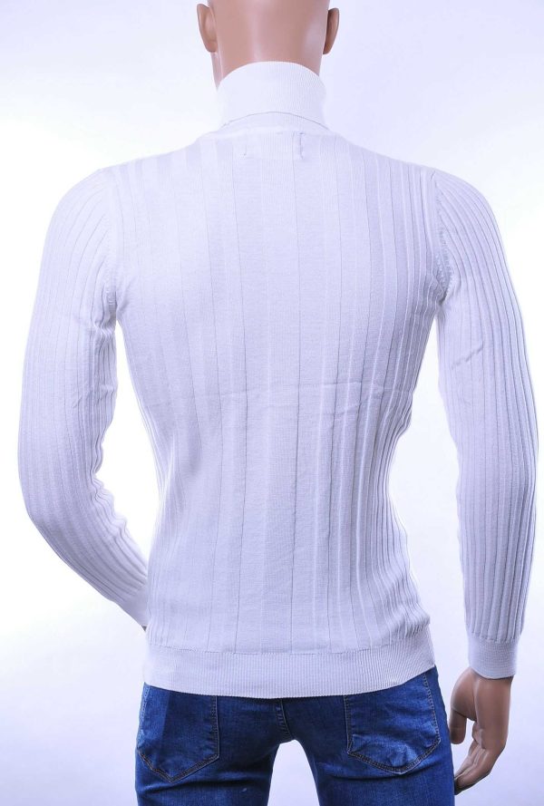 New-Artist Moncler DIOR Philipp Plein PRADA Louis Vuitton GUCCI VERSACE KENZO Dsquared2 Levi's CHASIN G-STAR DOLCE & GABBANA DIESEL PME LEGEND WAM DENIM LACOSTE trendy dunne heren coltrui Wit