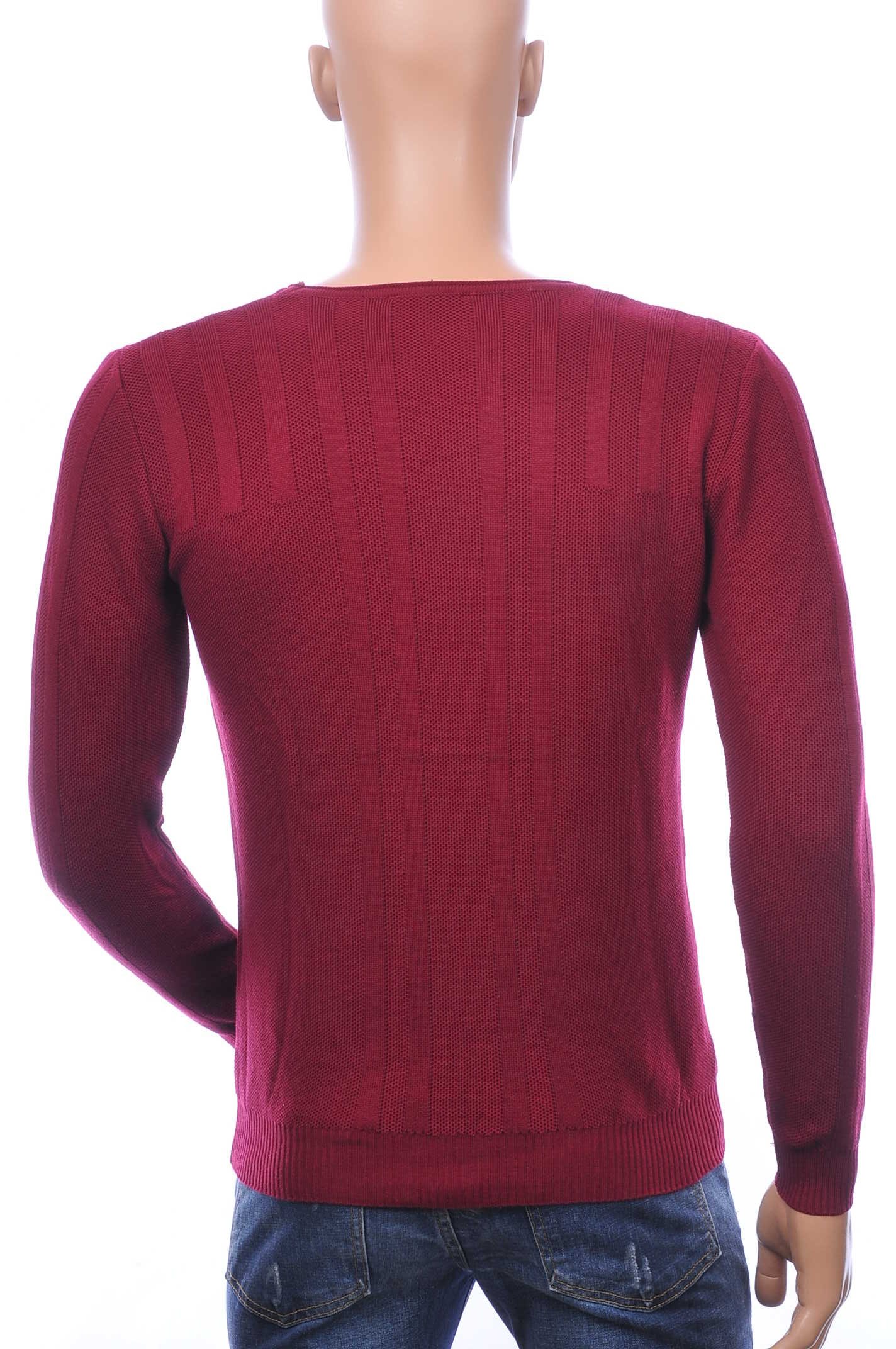 Trick0 Wolff Blitz Moncler DIOR Philipp Plein PRADA Louis Vuitton GUCCI VERSACE KENZO Dsquared2 Levi's CHASIN G-STAR DOLCE & GABBANA DIESEL PME LEGEND WAM DENIM LACOSTE ronde hals effen heren dunne trui Bordeaux