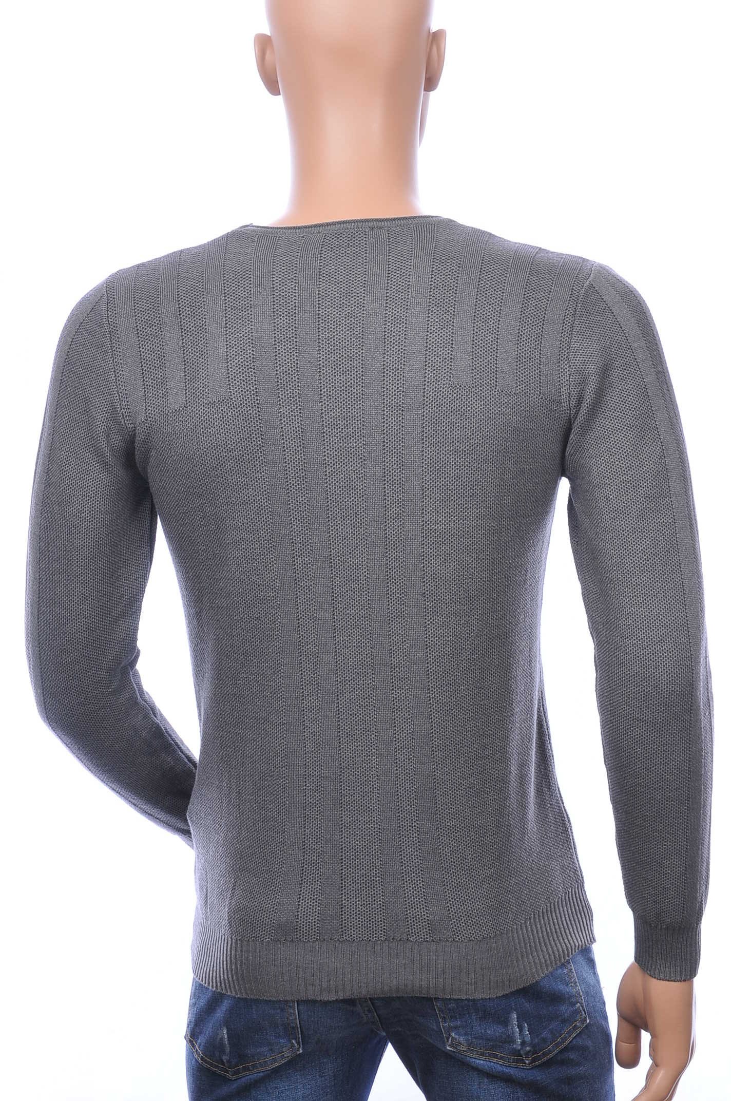 Trick0 Wolff Blitz Moncler DIOR Philipp Plein PRADA Louis Vuitton GUCCI VERSACE KENZO Dsquared2 Levi's CHASIN G-STAR DOLCE & GABBANA DIESEL PME LEGEND WAM DENIM LACOSTE ronde hals effen heren dunne trui Grijs