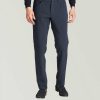 Alberto Regular fit heren nette pantalon broek Ceramica Tom Zwart
