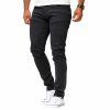 RED BRIDGE Slim Fit Stretch Heren Jeans zwart voorkant met moderne slim fit pasvorm en comfortabele stretchkwaliteit.