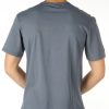 Ricardi trendy modern fit ronde hals heren T-shirt Antraciet