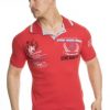 EMI MAY Philipp Plein PRADA Louis Vuitton GUCCI VERSACE KENZO Dsquared2 Levi's CHASIN G-STAR DOLCE & GABBANA DIESEL PME LEGEND WAM DENIM LACOSTE trendy heren polo T-Shirt Rood