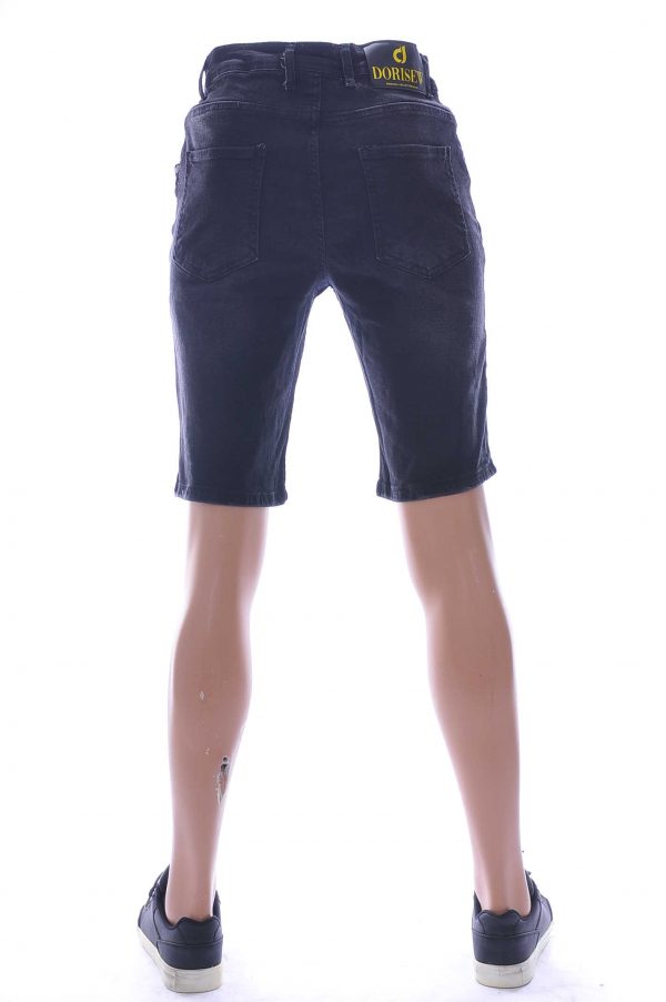 Dorise W A Fish Named Fred Wolff Blitz Louis Vuitton GUCCI VERSACE KENZO Dsquared2 Levi's CHASIN G-STAR DOLCE & GABBANA DIESEL PME LEGEND WAM DENIM LACOSTE hippie gescheurde heren korte spijkerbroek Zwart