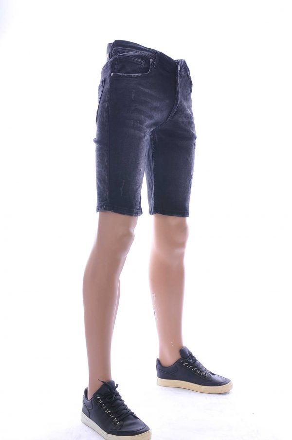 Dorise W A Fish Named Fred Wolff Blitz Louis Vuitton GUCCI VERSACE KENZO Dsquared2 Levi's CHASIN G-STAR DOLCE & GABBANA DIESEL PME LEGEND WAM DENIM LACOSTE hippie gescheurde heren korte spijkerbroek Zwart