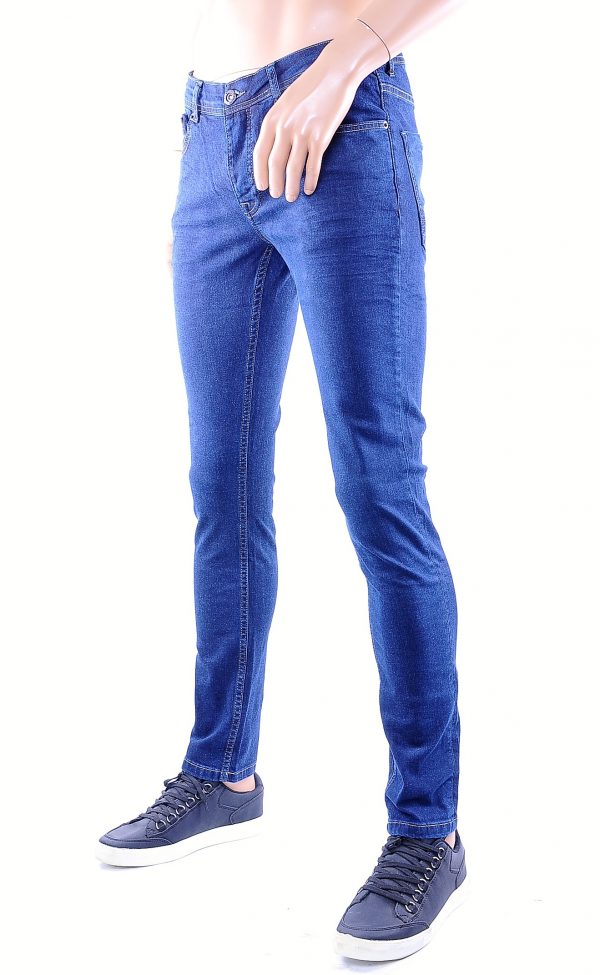 Enos Jeans trendy slim fit heren skinny jeans, E926 Donkerblauw