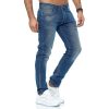 Red Bridge gescheurde slim fit heren jeans Blauw