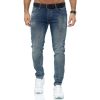Red Bridge Dsquared2 Levi's CHASIN G-STAR DOLCE & GABBANA DIESEL PME LEGEND WAM DENIM gewassen slim fit heren stretch jeans Blauw