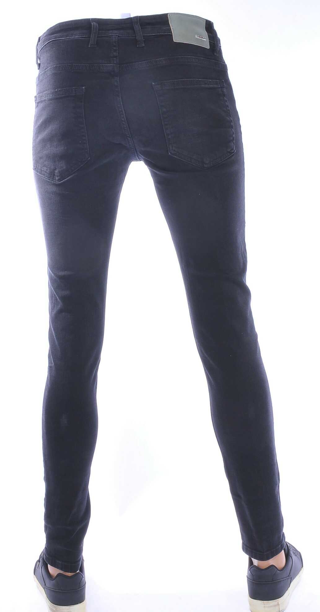 AMSTERDAM PREMIUM Vintage Effen Stretcht Slim Fit Heren Jeans – Zwart | Trendy, Comfortabel & Duurzaam voor de Moderne Man