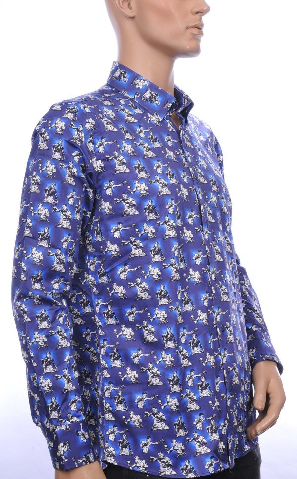 Corrino OLYMP State of Art Blue Industry A fish named fred Wolff Blitz Moncler DIOR Philipp Plein PRADA Louis Vuitton GUCCI VERSACE KENZO Dsquared2 Levi's CHASIN G-STAR DOLCE & GABBANA DIESEL PME LEGEND WAM DENIM LACOSTE slim fit allover boksers dessin heren overhemd Navy