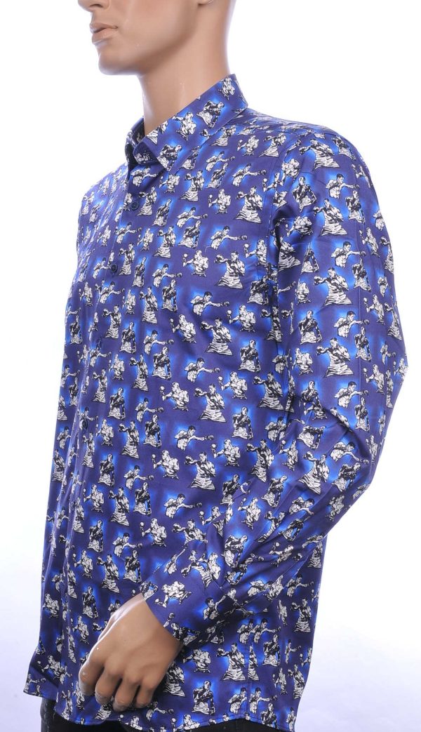 Corrino OLYMP State of Art Blue Industry A fish named fred Wolff Blitz Moncler DIOR Philipp Plein PRADA Louis Vuitton GUCCI VERSACE KENZO Dsquared2 Levi's CHASIN G-STAR DOLCE & GABBANA DIESEL PME LEGEND WAM DENIM LACOSTE slim fit allover boksers dessin heren overhemd Navy