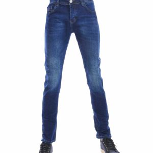 JAYLVIS Regular Fit Stretch Heren Jeans – Blauw