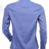 DIMI trendy slim fit allover paisley dessin heren overhemd met borstzak Navy