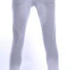 Montfleuri trendy gewassen slim fit heren stretch jeans Grijs