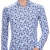 Polim Pier OLYMP State of Art Blue Industry A fish named fred Wolff Blitz Moncler DIOR Philipp Plein PRADA Louis Vuitton GUCCI VERSACE KENZO Dsquared2 Levi's CHASIN G-STAR DOLCE & GABBANA DIESEL PME LEGEND WAM DENIM LACOSTE slim fit allover bloemen dessin overhemd Blauw