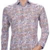 Corrino OLYMP State of Art Blue Industry A fish named fred Wolff Blitz Moncler DIOR Philipp Plein PRADA Louis Vuitton GUCCI VERSACE KENZO Dsquared2 Levi's CHASIN G-STAR DOLCE & GABBANA DIESEL PME LEGEND WAM DENIM LACOSTE slim fit allover modern kunst dessin heren overhemd Beige