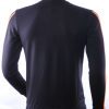 Ci-Borg ronde hals heren effen sweatshirt met tekst print Zwart