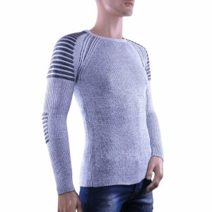 heren wintertrui, grof gebreide heren trui, JEEL wintertrui, ronde hals heren trui, katoenen wintertrui heren, ribgebreide trui heren, warme heren trui winter, slim fit heren trui, urban knitwear heren, stoere gebreide heren wintertrui met contrast, trendy heren trui met elleboog details, katoen acryl wintertrui heren, warme rib knit sweater heren, online wintertrui kopen, wintertrui kopen in Nijmegen, Goedkoop heren wintertrui, Charra, heren Kleding in Nijmegen, CHARRA, ZARA, COEF, CHASIN, WAM DENIM